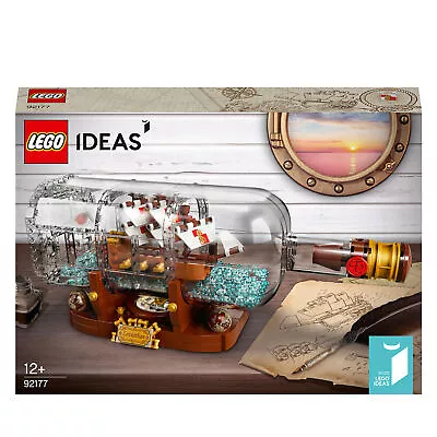Buy New Lego: Ship In Bottle 92177 • 111.35£