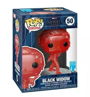 Buy FUNKO POP! ARTIST SERIES: Infinity Saga- Black Widow (Red) Marvel Studios • 7.99£