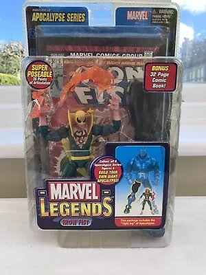 Buy Marvel Legends Apocalypse Series Toy Biz Iron Fist Figure 2005 New In Box • 30£