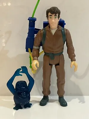 Buy Peter Venkman & Proton Pack & Ghost -The Real Ghostbusters 5  Action Figure 1984 • 25£