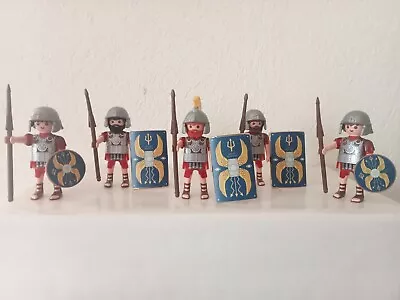 Buy Playmobil History Romans Custom With Stickers 5 Figures New! Bundle 2 • 30.89£