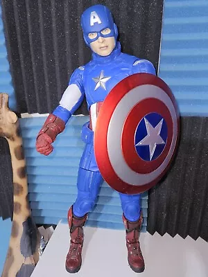 Buy NECA Figure 18 Inch 1/4 Scale Avengers Captain America Action Figure • 70£