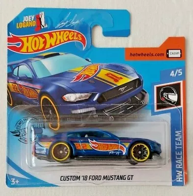 Buy Hot Wheels / Custom Ford Mustang GT / HW Race Team / Unopened Box • 17.88£