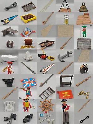 Buy Playmobil 3550 3750 Old Pirate Ship Loose Parts Galeon Spare Parts • 4.51£