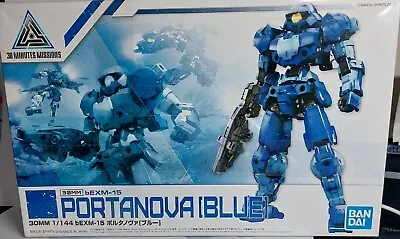 Buy 30MM PORTANOVA BLUE BEXM 15 Plastic Model Kit NEW  In UK *Minor Box • 22.95£