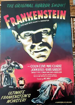 Buy Neca New Boxed Frankenstein’s Monster Universal Monsters B&w Figure • 22.99£