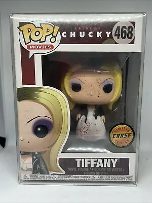 Buy Funko POP! Bride Of Chucky Tiffany #468 CHASE In Protector Free Uk P&p • 49.99£