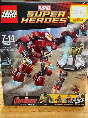 Buy Lego 76031 Marvel Super Heros The Hulk Buster Smash 100% Complete • 7£