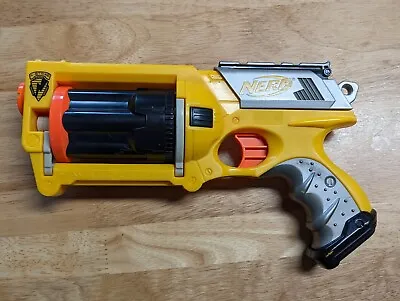 Buy Nerf N-Strike Maverick Rev-6 Yellow (uses Whistler Darts) Dart Gun • 4.75£