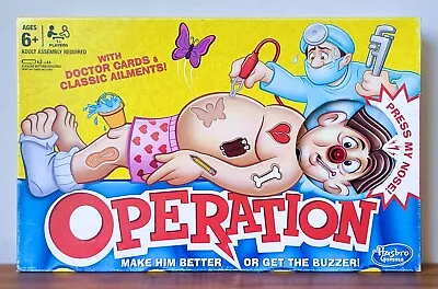 Buy Operation Game By Hasbro Gaming 2015 - Make Him Better Or Get The Buzzer! • 8.95£