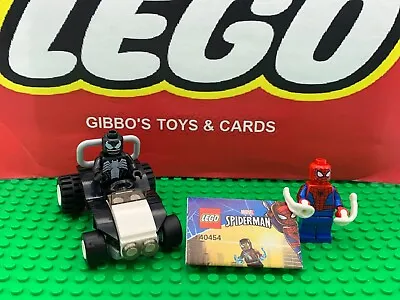 Buy NEW LEGO SPIDER-MAN, VENOM & HIS CAR Minifigures MARVEL Set 40454 Sh542 Sh684 • 9.99£