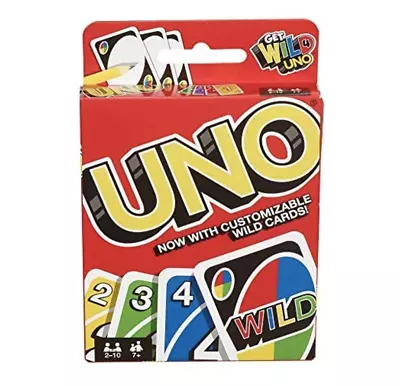 Buy Uno Card Game Toys Entertainment Family Fun Party Indoor Wild Children  • 8.60£