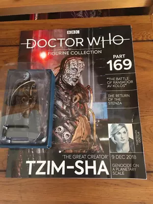 Buy BBC DR Doctor Who Eaglemoss Figurine Collection 169 Tzim-Sha Figure And Magazine • 12.99£