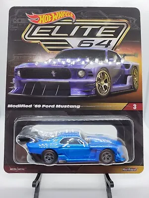 Buy Hot Wheels RLC, #3 ELITE 64 Modified '69 Ford Mustang (NEW) • 22£