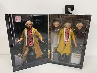 Buy Back To The Future 2 Ultimate Doc Brown (2015) 7 Inch Neca Action Figure • 44.99£