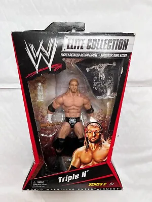 Buy Bnib Wwe Triple H Mattel Elite Collection Series 2 Wrestling Action Figure • 84.99£