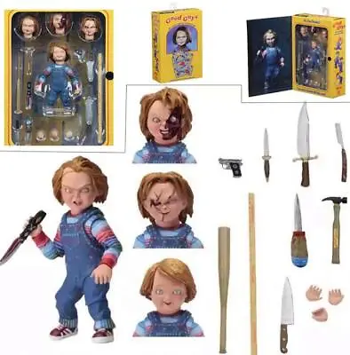 Buy NECA Childs Play Good Guys Ultimate Chucky PVC Action Figure Model Toy Xmas Gift • 23.99£