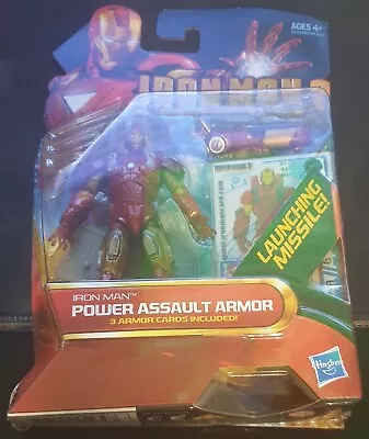 Buy Hasbro Iron Man 2 Series 04, Power Assault Armor, 3.75  Action Figure 2009 BNIB • 13.99£