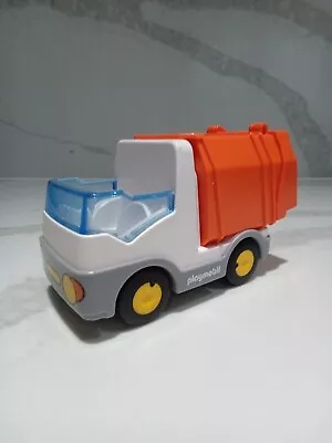 Buy PLAYMOBIL 123 RECYCLING TRUCK / DUSTBIN LORRY Only FAST P&P  • 3.99£