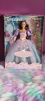 Buy 2003 Mattel Barbie Swan Lake Teresa Fairy Queen NRFB • 143.52£