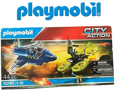 Buy Playmobil City Action Police Jet With Drone And Figures 70780 New Fast Post 🔥 • 24.85£