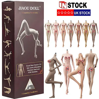 Buy 1/6 Scale Super Flexible Seamless Body M Bust Action Figure Female 12  Model Toy • 48.68£