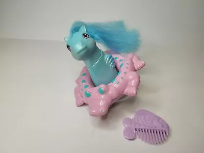 Buy My Little Pony Beachcomber Crocodile Float Baby Sea Ponies Vintage G1 Hasbro • 25£