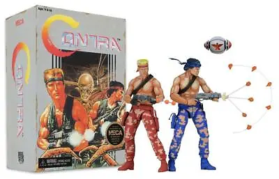 Buy Contra Bill & Lance Video Game Appearance 7  Action Figure 2-Pack • 107.16£