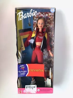 Buy ★ Mattel BARBIE Sydney Olympia 2000 Germany Athlete NRFB ★ New Original Packaging 25981 • 39.95£