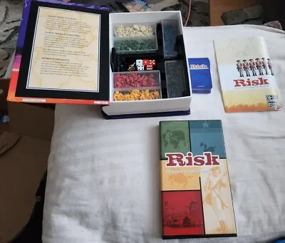Buy 2006 Hasbro M&S Risk Bookshelf Edition Game By Parker Brothers • 19.99£