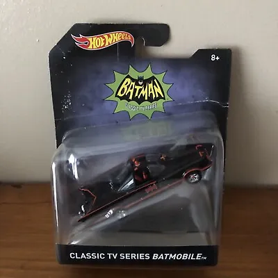 Buy Batman Classic TV Series Batmobile Hot Wheels DC Comics BNIB • 8.95£