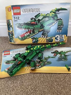 Buy Lego Creator Dinosaur 5868 Ferocious Creatures • 17.77£