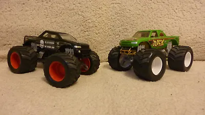 Buy VERY RARE HOT WHEELS 7 In  Monster Jam Trucks WWE THE ROCK & STONE COLD • 95£