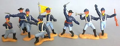 Buy Timpo Plastic 2nd Issue Foot 7th Cavalry Figures • 17.99£
