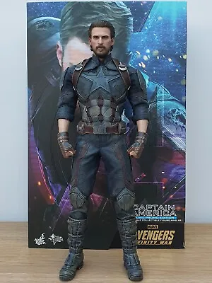 Buy Hot Toys Infinity War Captain America Movie Promo Edition 1/6th Scale MMS 481 • 229.90£