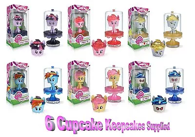Buy My Little Pony Cupcake Keepsakes - 6 Pack Assortment By Funko   • 79.99£