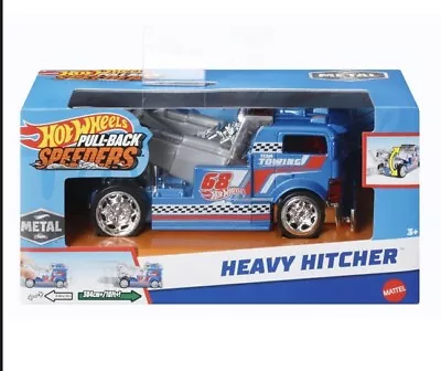 Buy Hot Wheels Pull-Back Speeders – Heavy Hitcher - Night Burnerz  01/03 • 9.99£