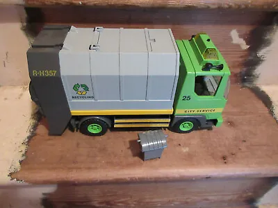 Buy Playmobil R-h357 City Service Recycling Lorry Truck 2000 Pushalong Dustbin Move • 17.99£