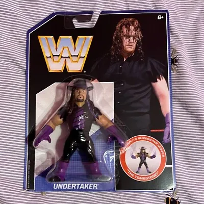 Buy Bnib Wwe Mattel Retro Series 1 The Undertaker Wrestling Action Figure Hasbro Wwf • 17.54£