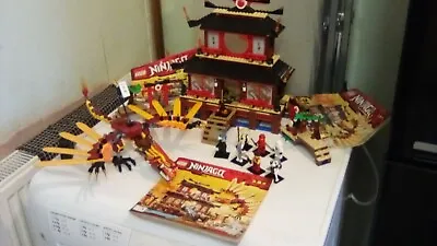 Buy LEGO NINJAGO: Fire Temple (2507) From 2011 : 99% Complete, Mini Figs, But No Box • 89.95£