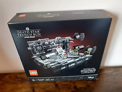 Buy LEGO Star Wars Death Star Trench Run Diorama 75329 Brand New And Sealed! • 54.99£