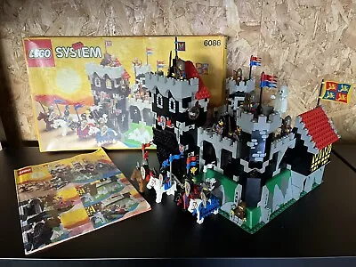 Buy Lego 6086 Black Knight's Castle Vintage 100% Complete Inc. Box & Instructions • 282£