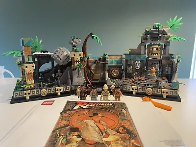 Buy LEGO Indiana Jones 77015 Temple Of The Golden Idol Complete Set All Minifigs • 74.99£