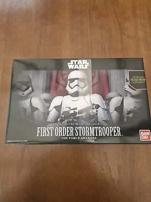 Buy Bandai Star Wars First Order Stormtrooper Star Wars Model Kit  1/12 Scale  • 44.50£