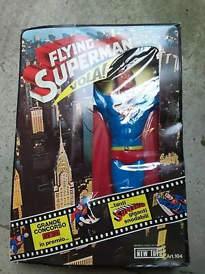 Buy New Toys Superman Flying Superman Flying Superman Vintage 70 80 No Mego • 123.56£