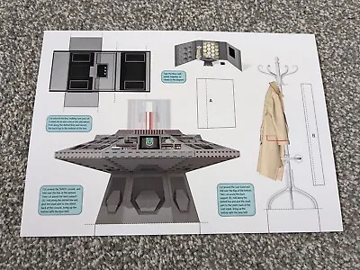 Buy 5th Doctor Who TARDIS Interior Classic Main Control Console Playset Room Diorama • 8.99£