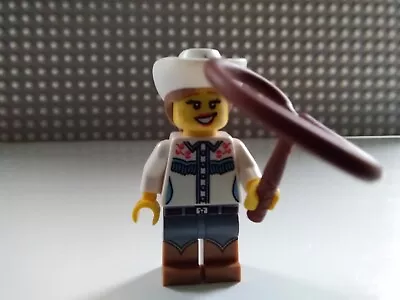 Buy Lego Collectable Minifigures Series 8 8833 Cowgirl Minifigure • 2.99£
