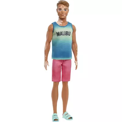 Buy Barbie Ken Fashionistas Doll Brown Cropped Hair Malibu Tank Beachwear • 14.99£