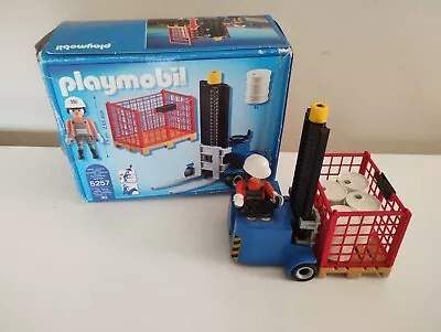 Buy Playmobil - 5257 - City Action - Forklift - Complete Set With Box • 16.99£
