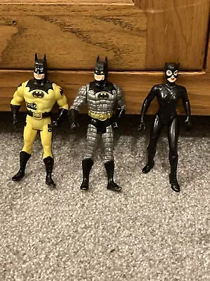 Buy DC Batman Kenner - 3 X Action Figures - 2 Batman And 1 Catwoman • 4.35£